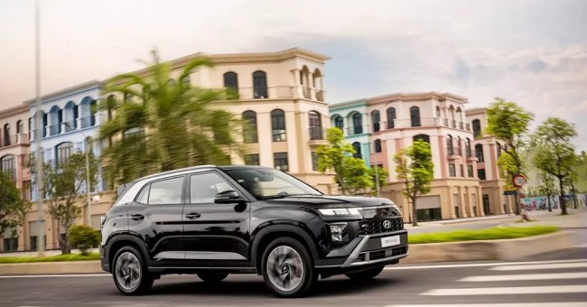 Creta là mẫu Hyundai bán chạy nhất tháng 8/2026 tại Việt Nam